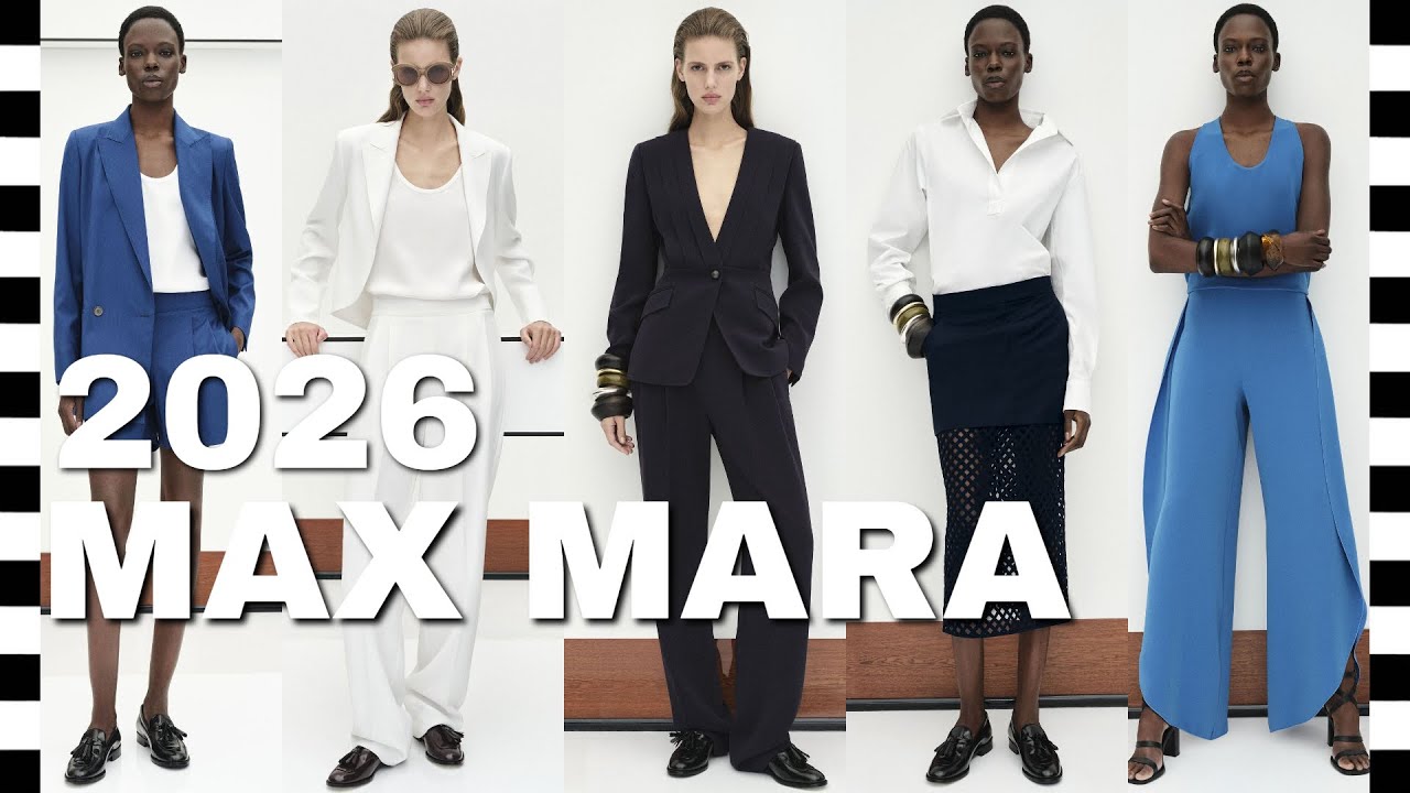❤️ MAX MARA PRE-FALL 2026 Collection | Fashion Lookbook with DETAILS up close