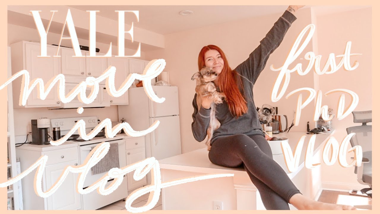 YALE MOVE IN VLOG | Moving Into My First *Solo* Apartment + Empty Apartment Tour| PhD Vlog#1