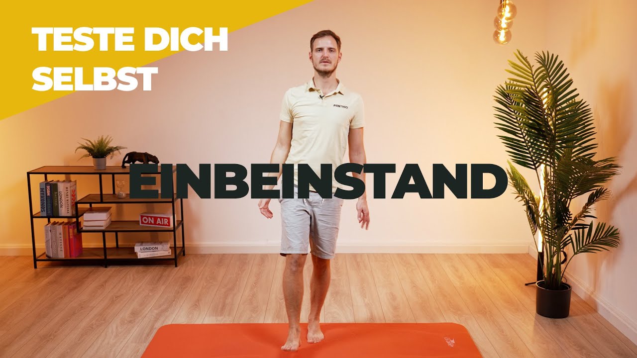 Teste dich selbst - wie sicher ist dein Einbeinstand