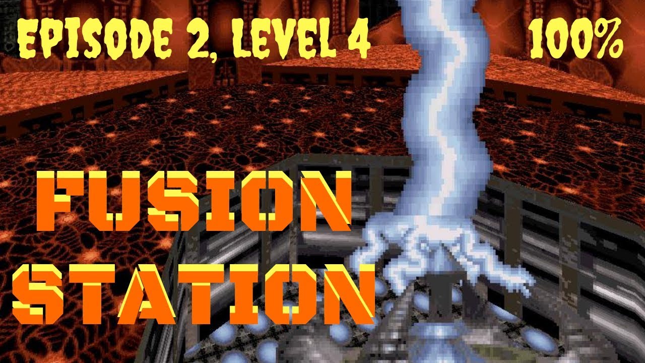 Duke Nukem 3D (100%) Прохождение (E2L4: Fusion Station)
