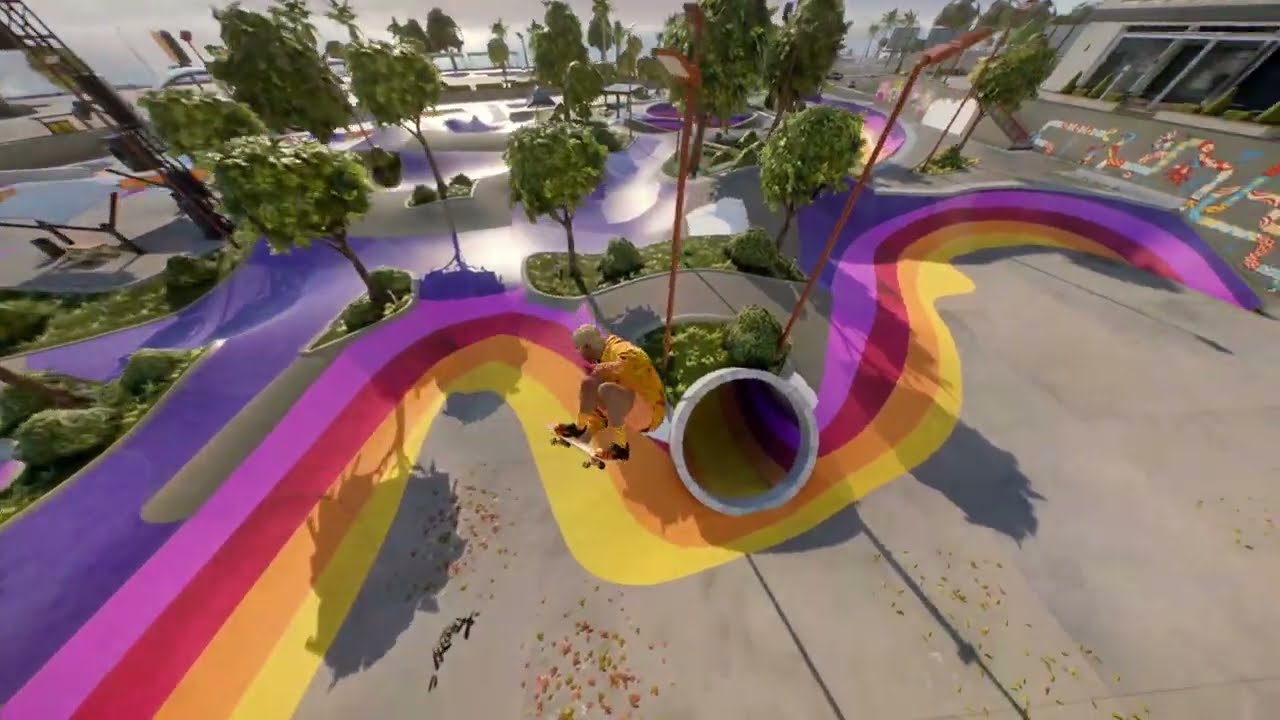EA SKATE | INSANE Mega Loop to Pipe Gap Send at Rolling Waves 😳