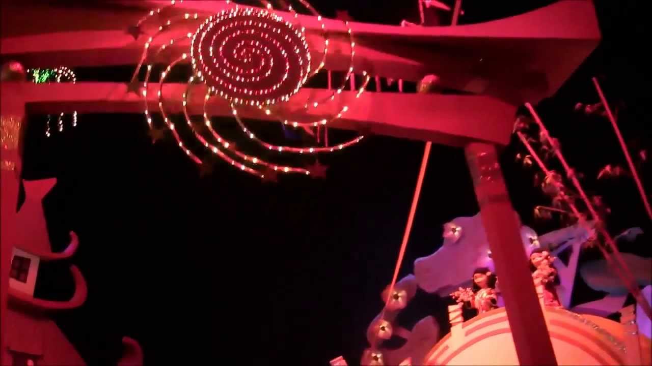 FULL It's a Small World Holiday 2013 Ride Fantasyland Disneyland Park Resort Anaheim California