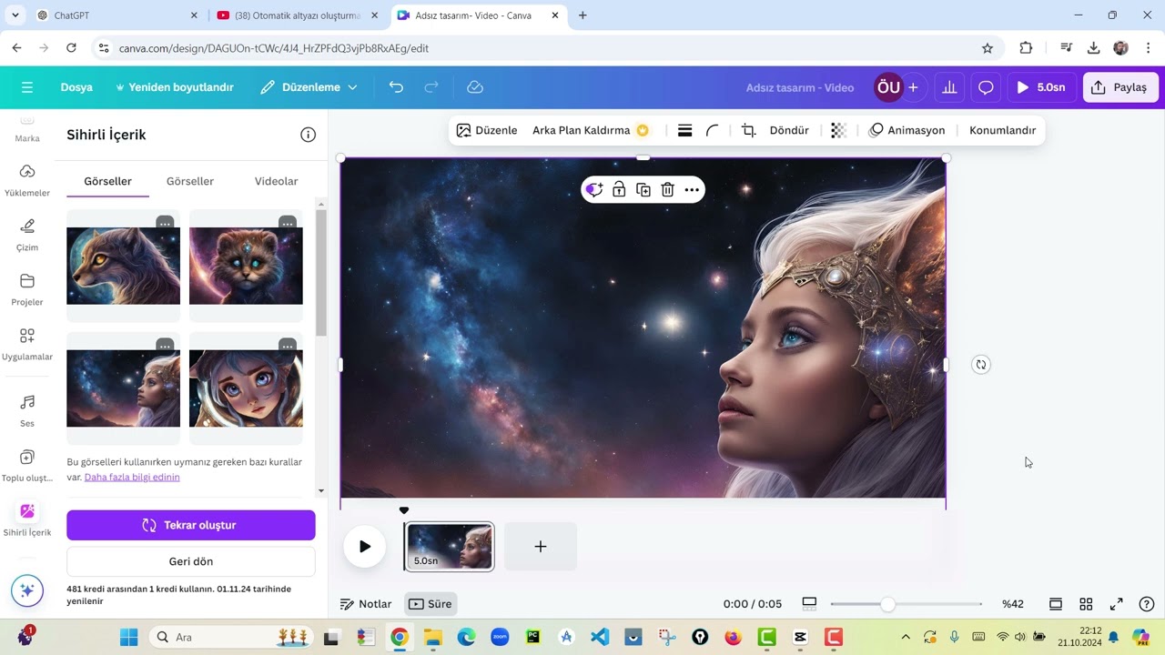 Canva ve Chatgpt Kullanılarak Dijital Hikaye Yazma