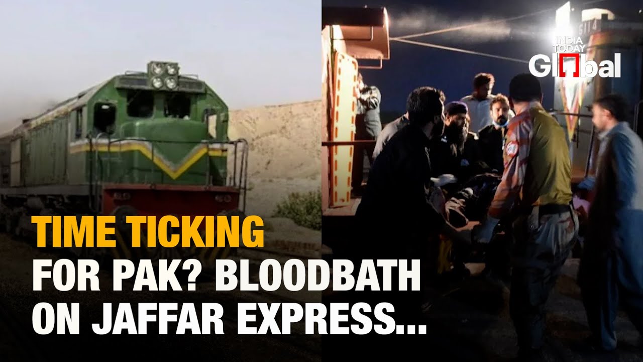 Pakistan Train Hijack | 150+ Hostages Rescued | Intense Gunfight On Jaffar Express | Raw Visuals...