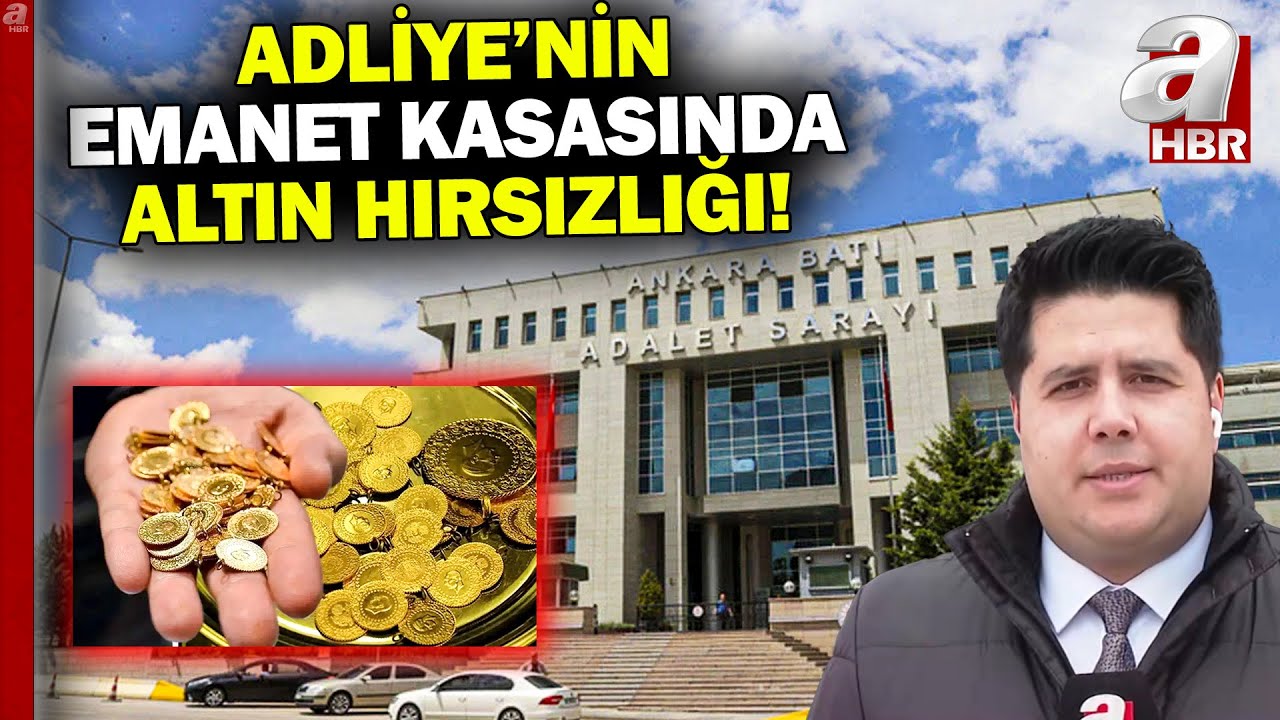 Ankara Adliyesi'nde altın hırsızlığı! Altınları çalan memur yakalandı | A Haber