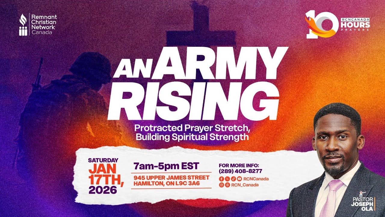 AN ARMY RISING: 10 HOURS PRAYER STRETCH || JANUARY 17TH, 2026