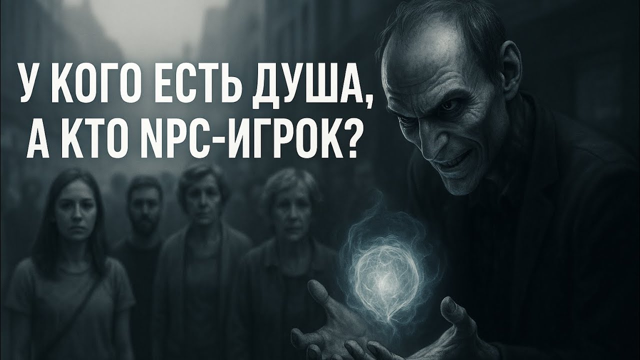 У кого есть ДУША ,а кто просто NPC?  Как Понять Где Нет Души.