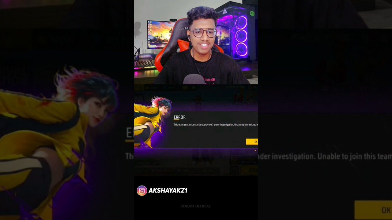 Akshay AKZ Account Blacklist Aayappol 😢 |#akshayakz |#malayalam |#freefire
