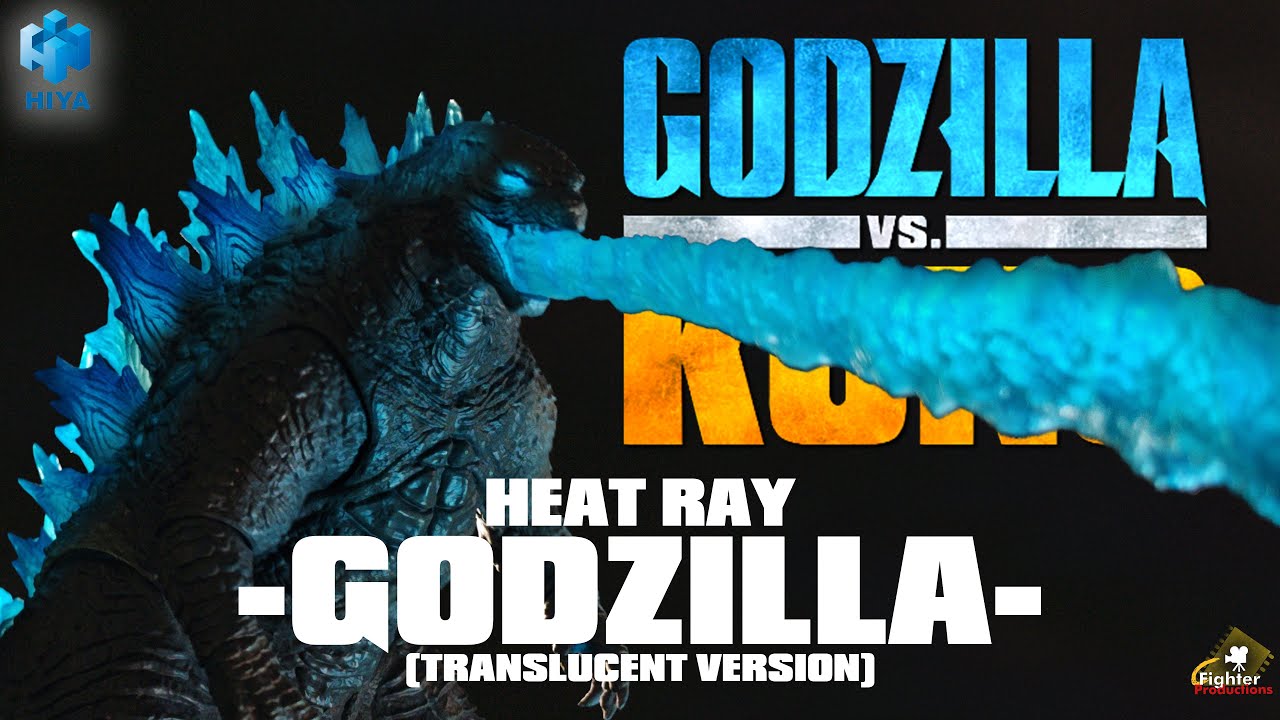 Hiya Toys Exquisite Basic Heat Ray Godzilla (2021) [Translucent Version] Review | Godzilla vs Kong