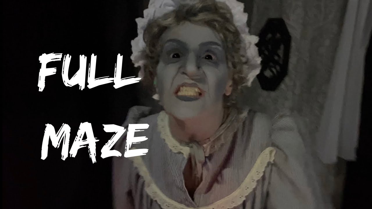 A FULL Walkthrough of The Grimoire - New Maze - Knott's Scary Farm 2022