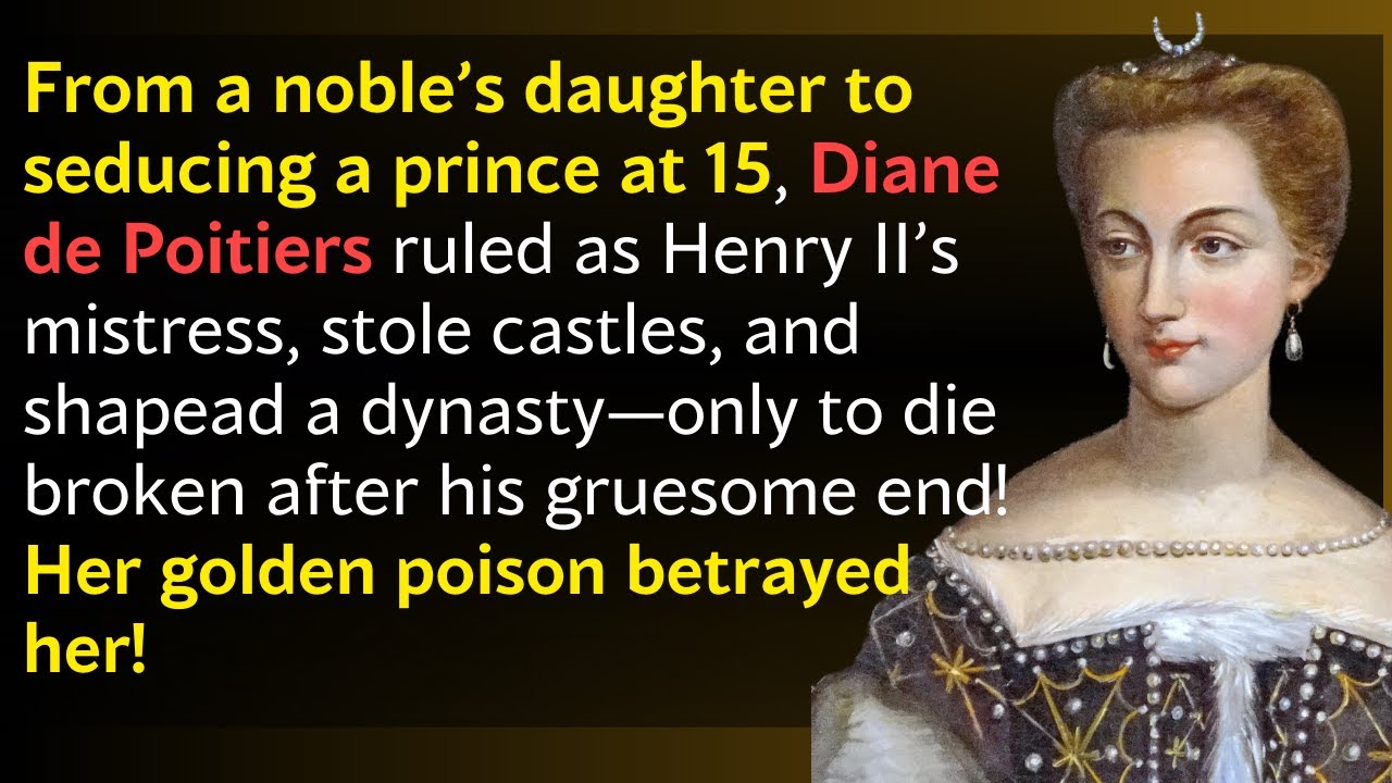 Diane de Poitiers: The Mistress Who Ruled France and Fell Hard