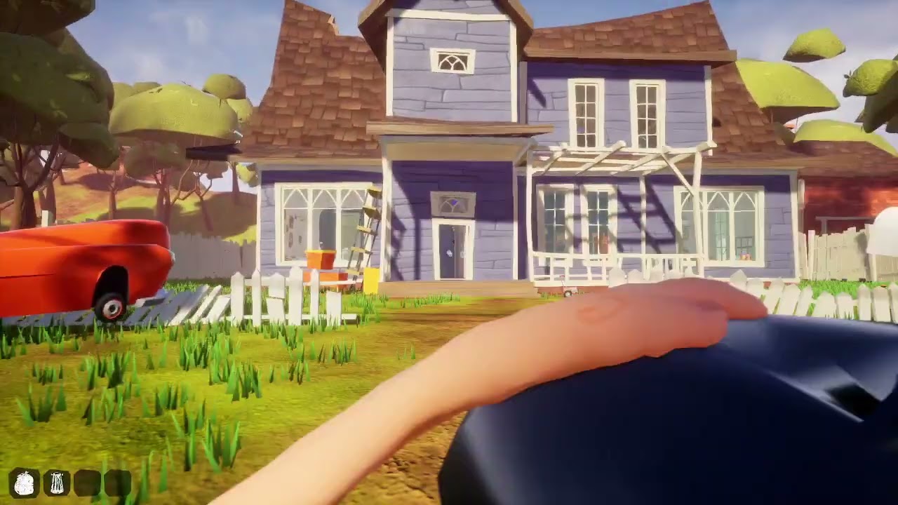 retunring to fredbear monster form in hello neighbor