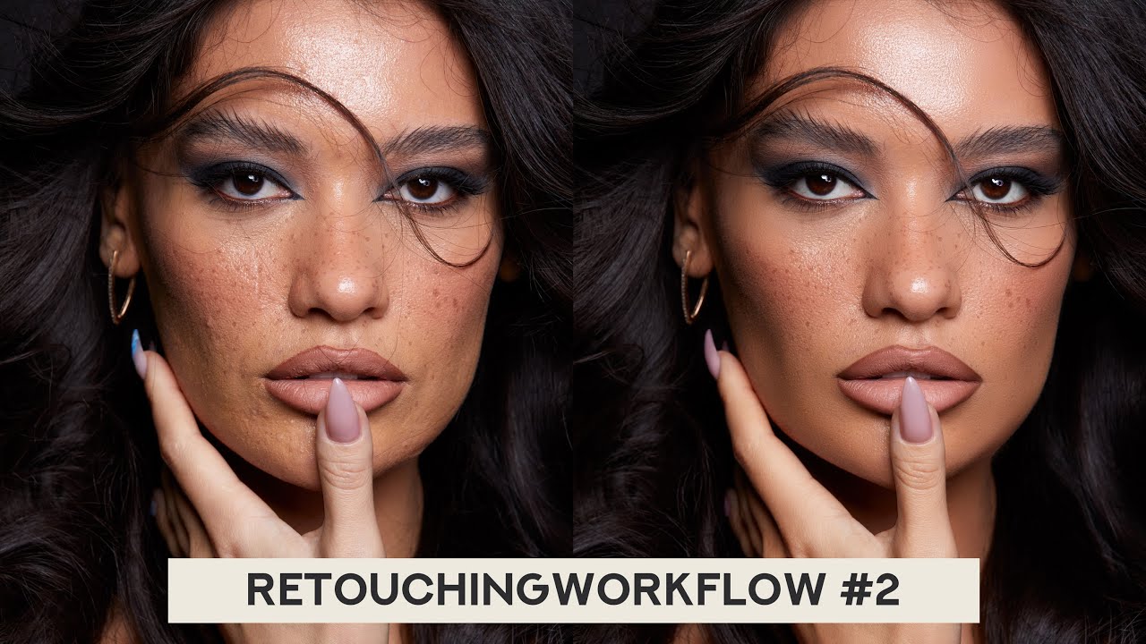 My beauty RETOUCHING WORKFLOW #2 // How I deal with unusual problems