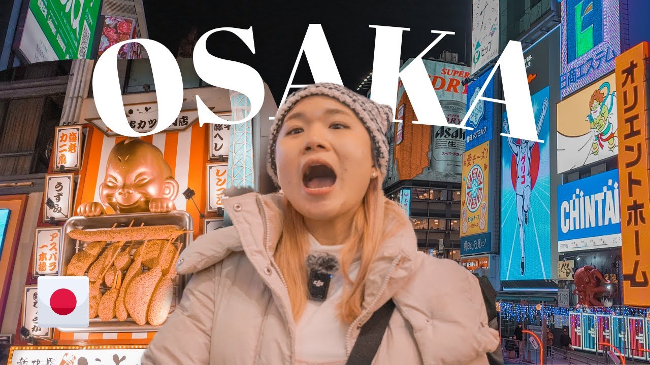 Shopping and Food Tour in Osaka | Japan Travel Vlog 🇯🇵