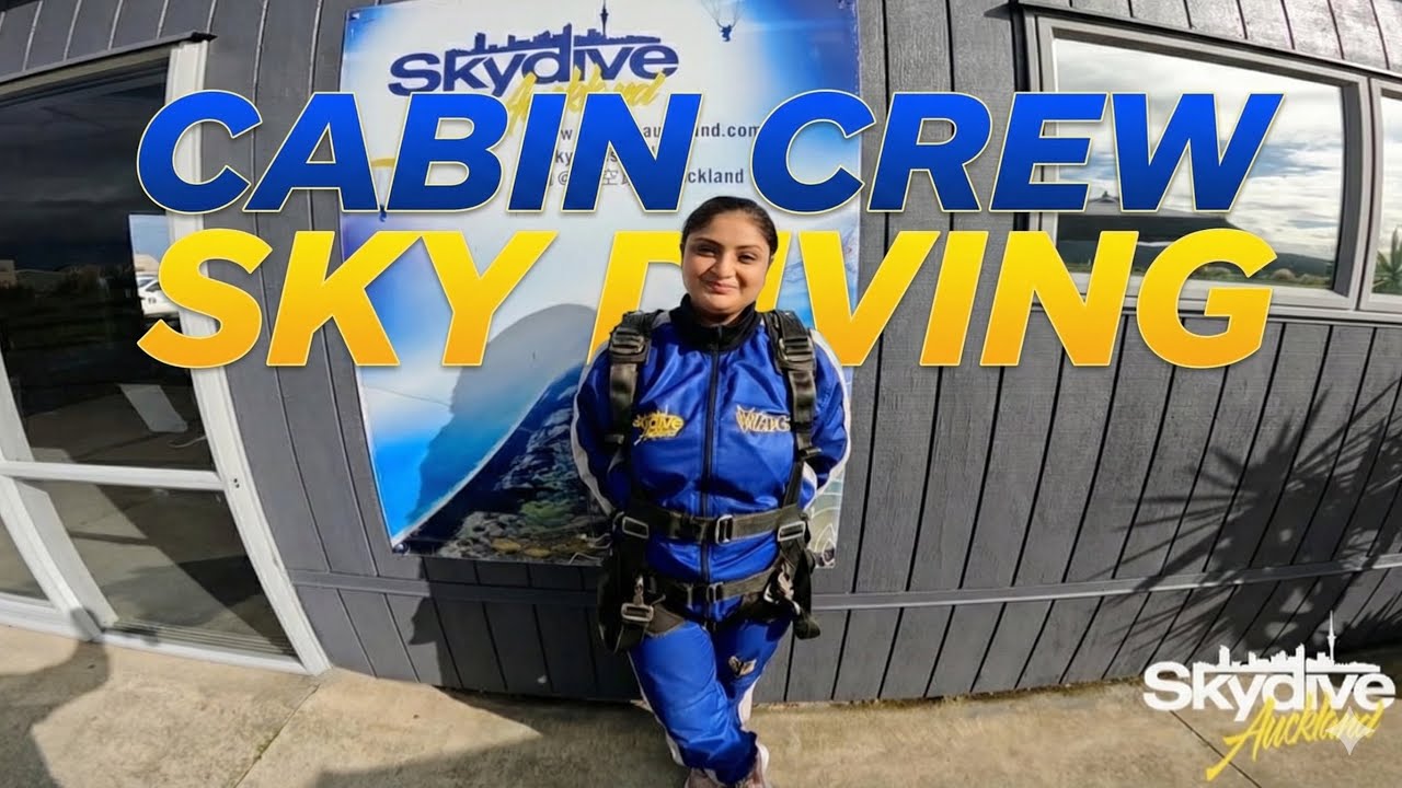 Skydiving in New Zealand | My Craziest Adventure Ever! Cabin Crew Vlog ✈️