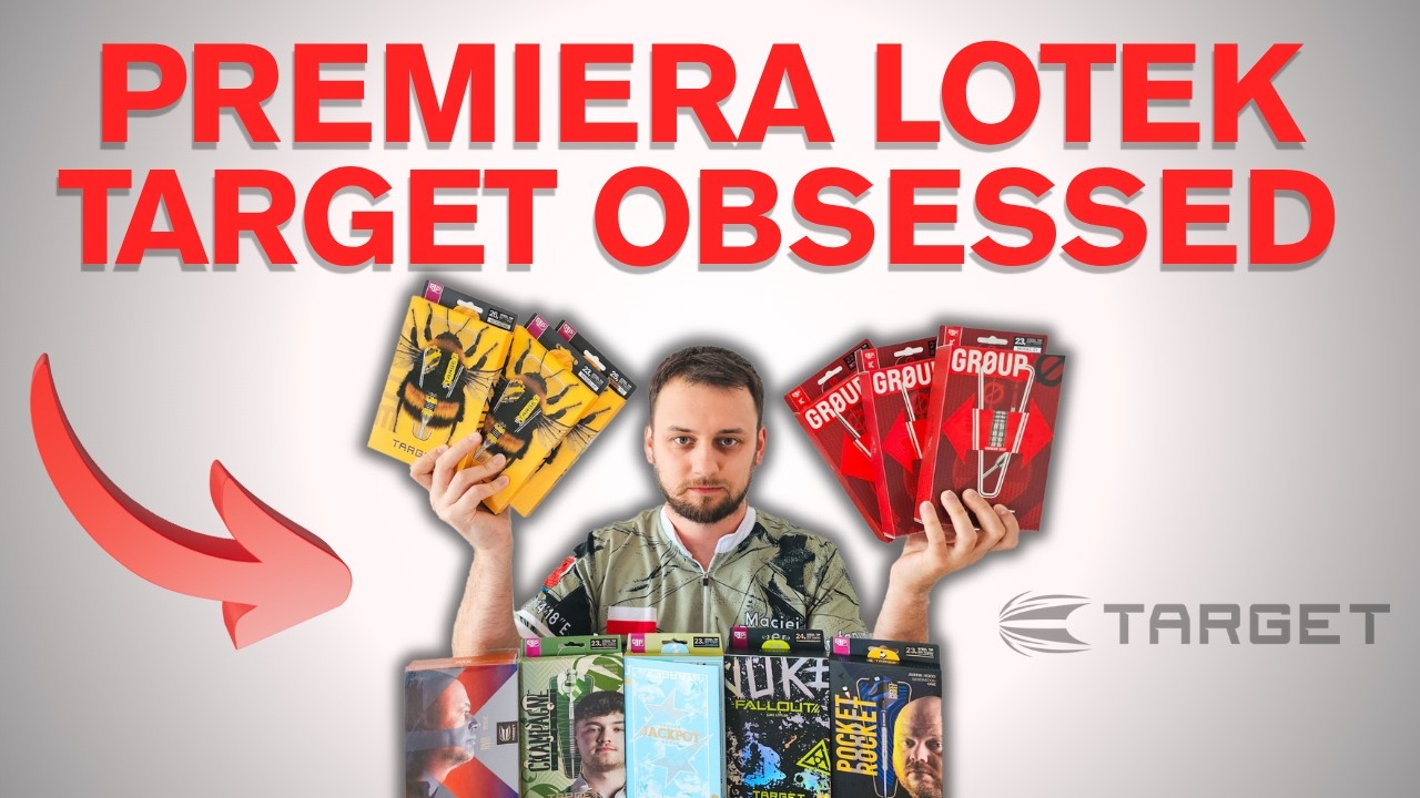PREMIERA Target Obsessed - Przegląd 11 modeli lotek: LUKE LITTLER FALLOUT, Target Group, Target Buzz