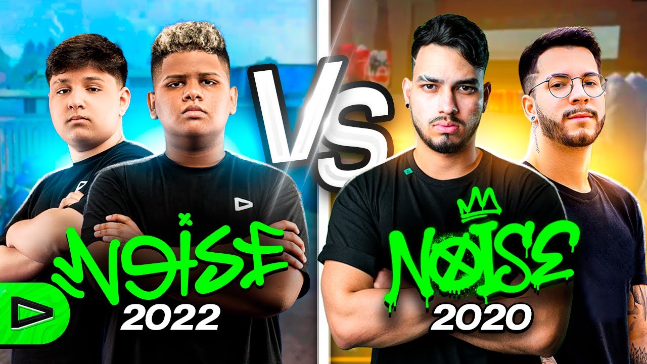 SÓ AS LENDAS!! NOISE 2022 vs NOISE 2020!! Free Fire