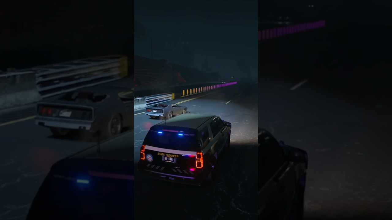 Угнанный автомобиль задержан на автостраде #lspdfr #gta5clips #mods #fivem #lspdfrroleplay