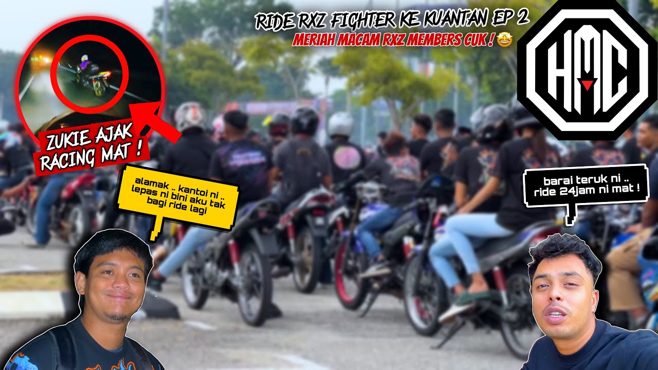 ZUKIE FLY RXZ mat !! 🚀| MERIAH macam RXZ MEMBERS 🤩 | RXZ FIGHTER Ep 2