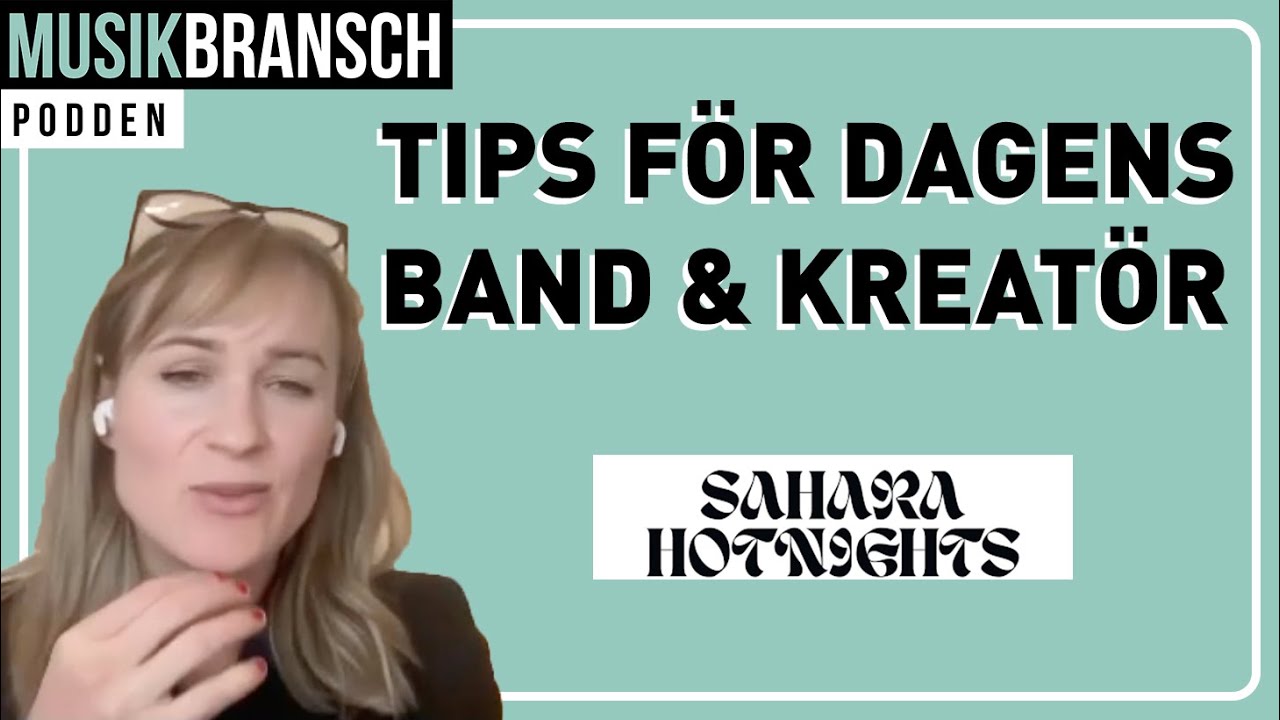 Bästa tipsen för bandmedlemmar & kreatörer inom musik - Josephine Forsman, Sahara Hotnights & LOUD