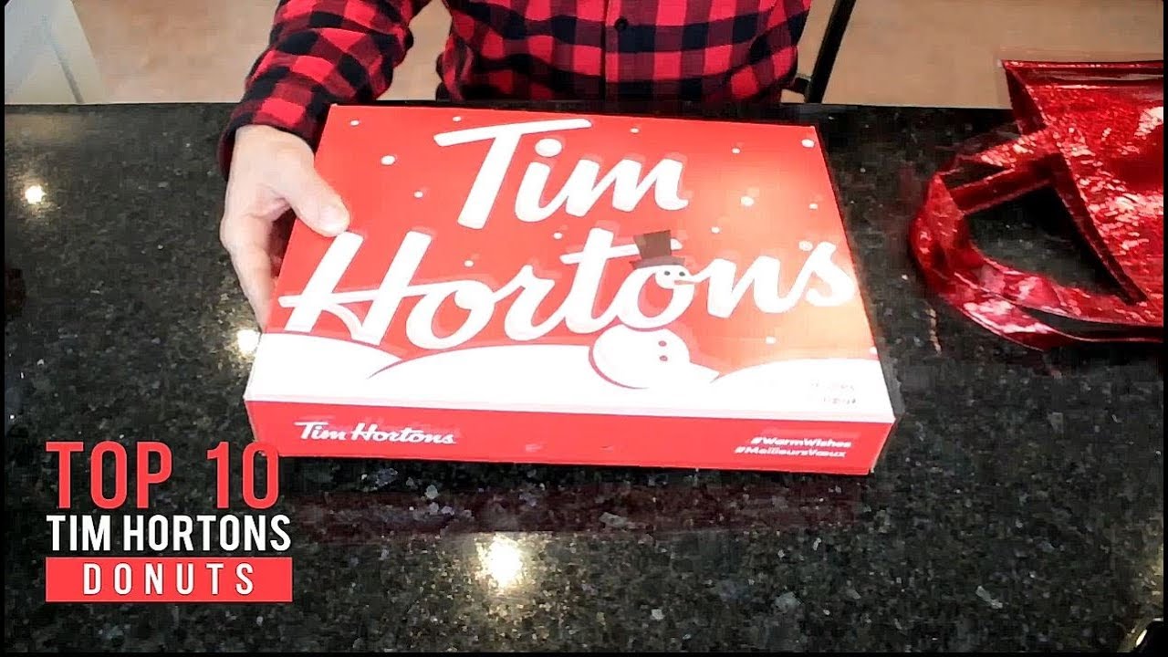 Tim Hortons -TOP 10 Donuts  *Taste Test*
