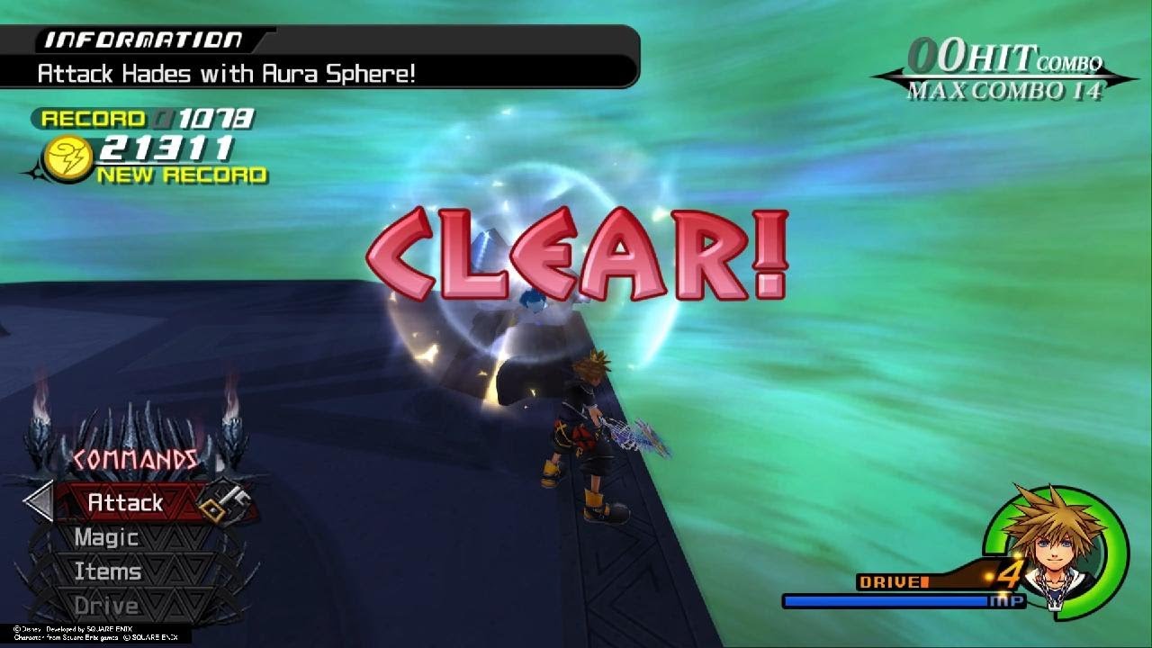 KINGDOM HEARTS HD 2.5 ReMIX - Hades Paradox Cup (Easy 15,000+ Score / Critical)