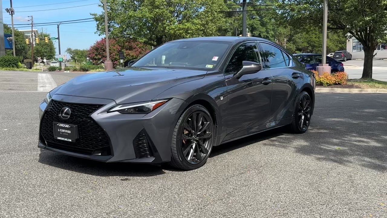 Used 2021 Lexus IS IS 350 F SPORT JTHGZ1E28M5019388 Alexandria, Springfield, Chantilly, McLean