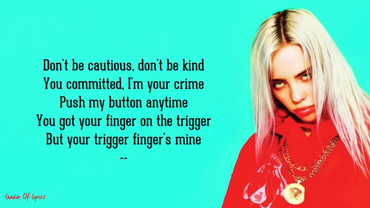 Billie eilish__ copycat ( lyrics)