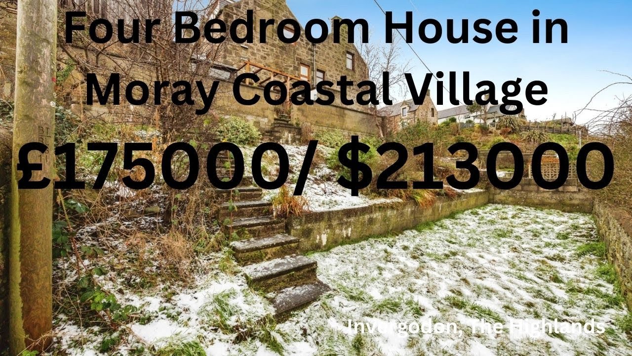Moray Coastal Village — четыре спальни — всего 175 000 фунтов стерлингов / 213 000 долларов США
