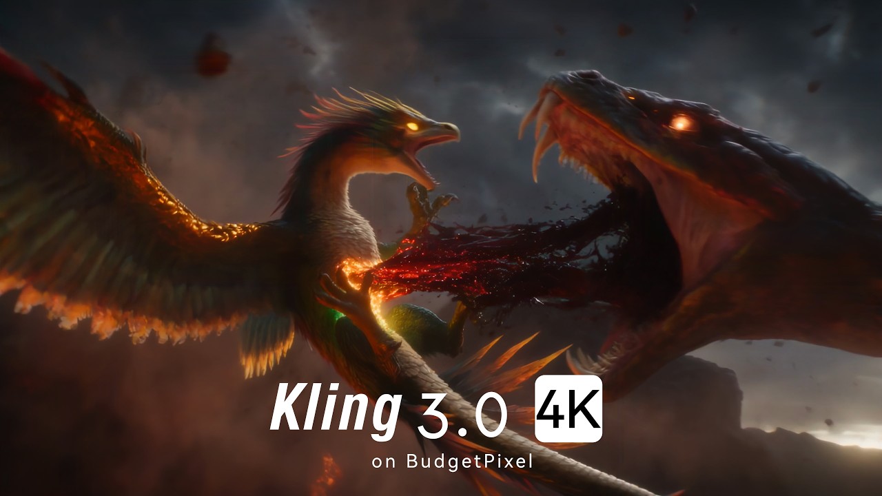 Kling 3.0 4K on BudgetPixel AI &mdash; Richer Visual Details and Pro Prompt Control