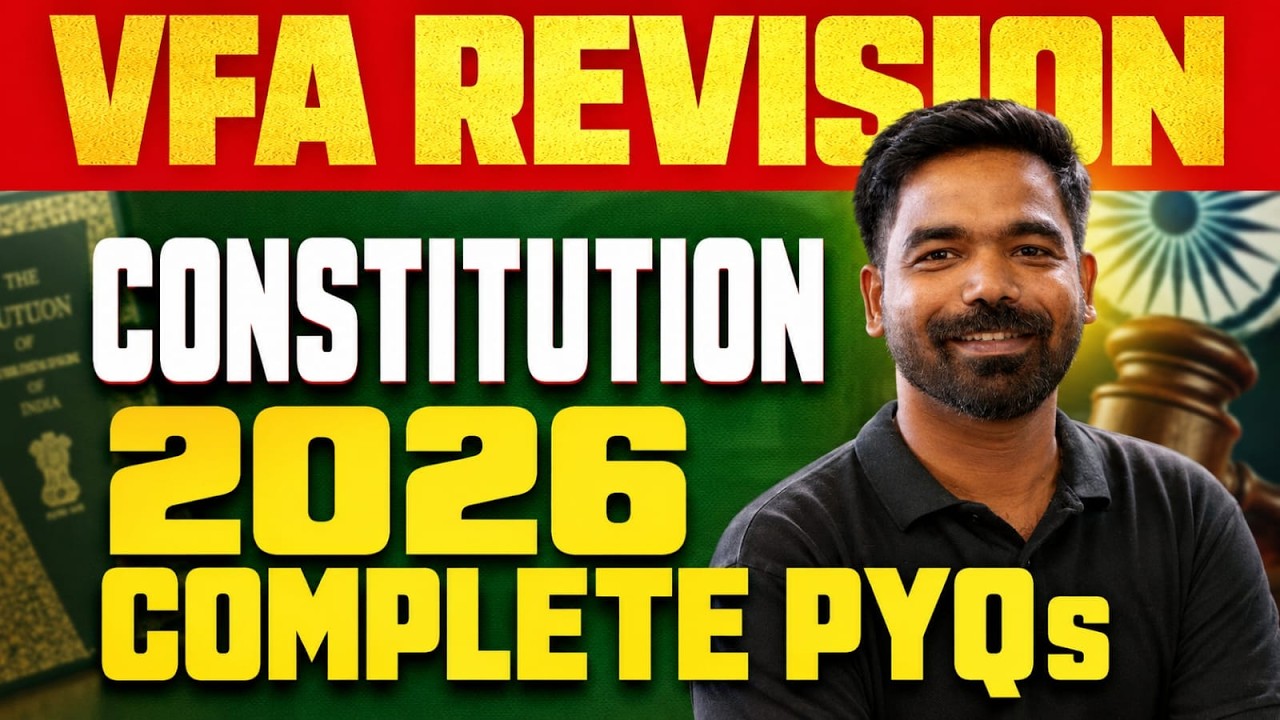 Village Field Assistant - REVISION CONSTITUTION - 2026 COMPLETE PYQs | Xylem PSC