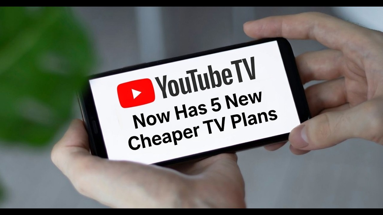 YouTube TV Announces The Channels For Its New Cheaper TV Packages
