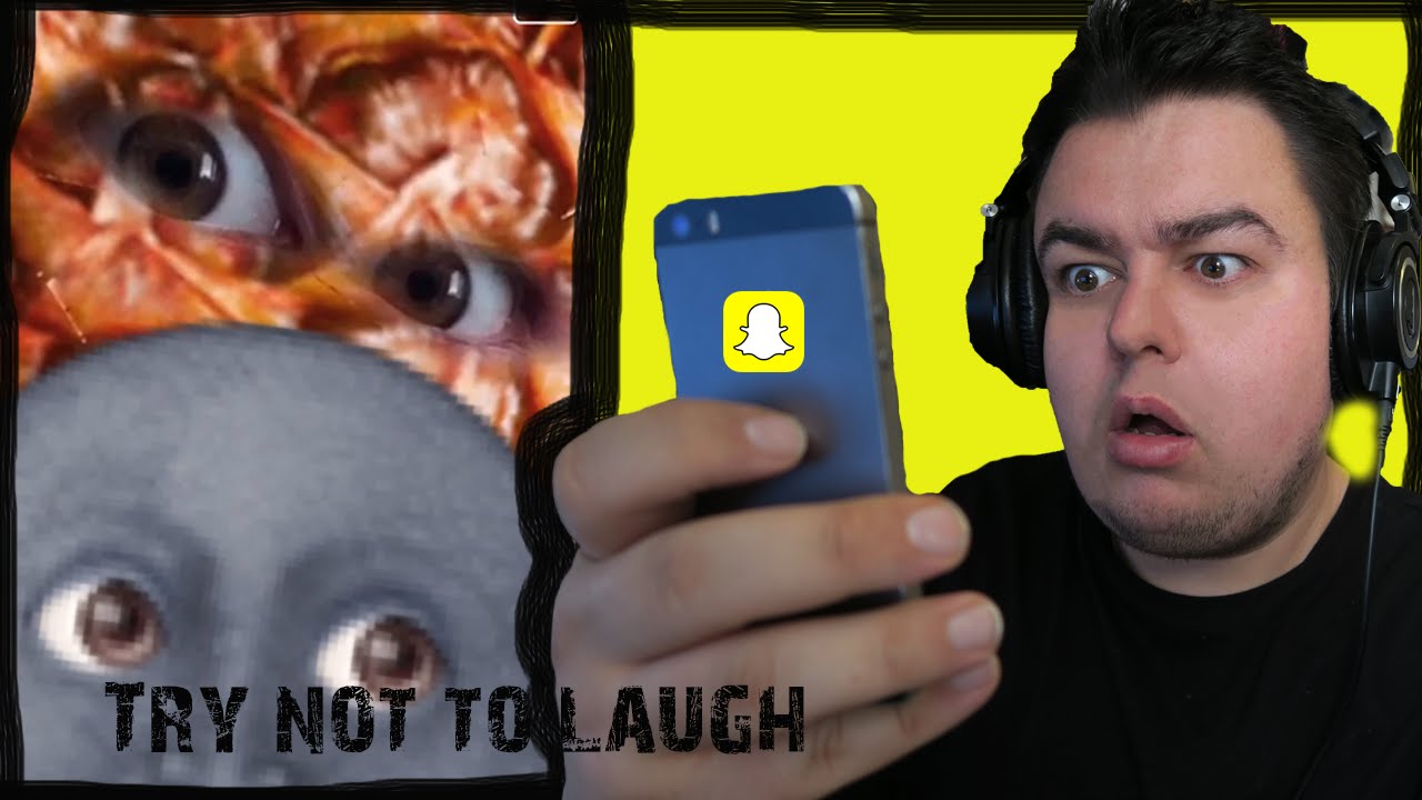 Try Not To Laugh Opening Snapchats