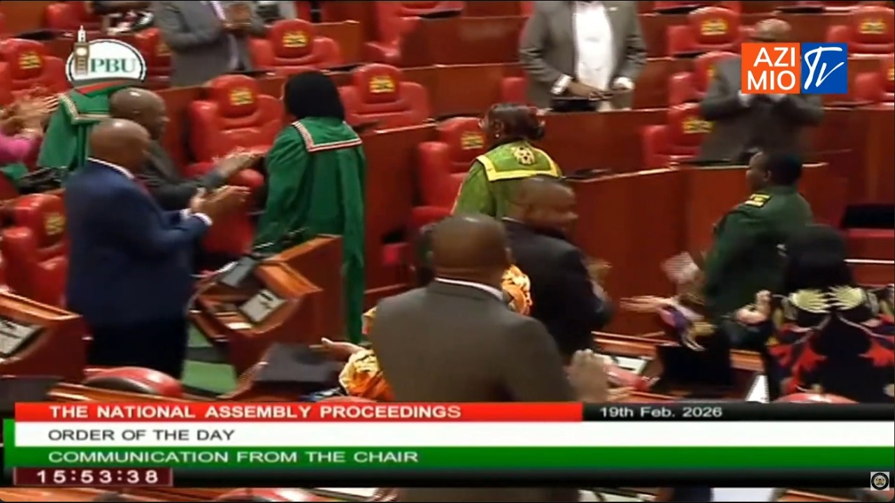 HEARTFELT: MPs HONOUR Mrs Florence Abonyo's Retirement With Standing Ovation & DEAFENING Cheers