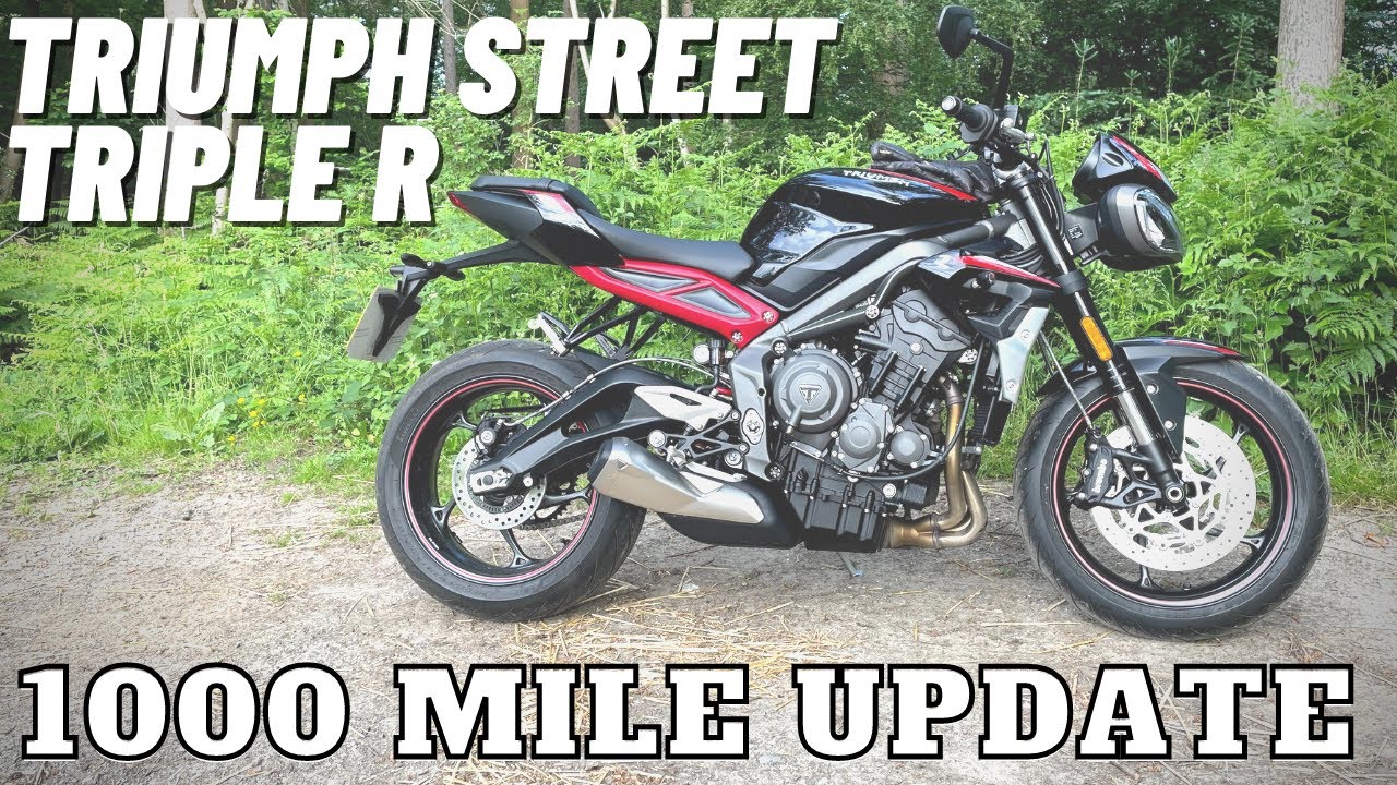 Triumph Street Triple R 2021 - Review [1000 mile update]