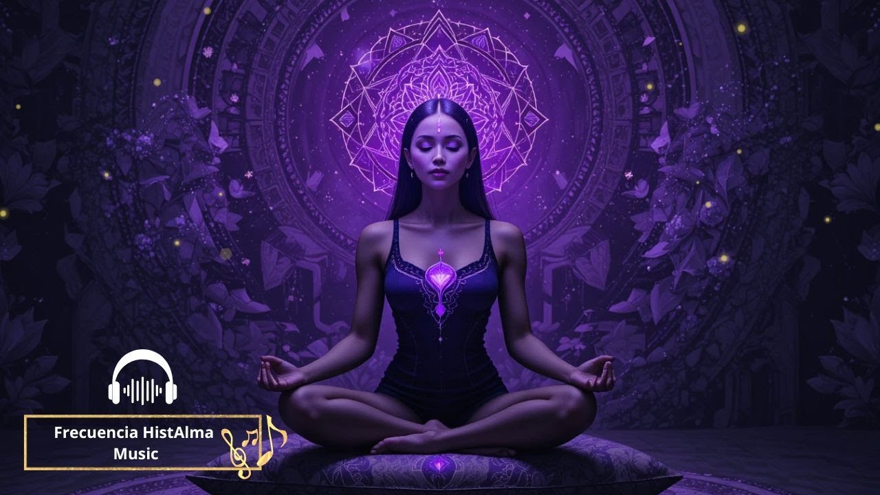 💜 TONAL ÍNDIGO 852Hz ARMONIZACIÓN CHAKRA TERCER OJO. Música para Despertar Tu Visión Interior👁️