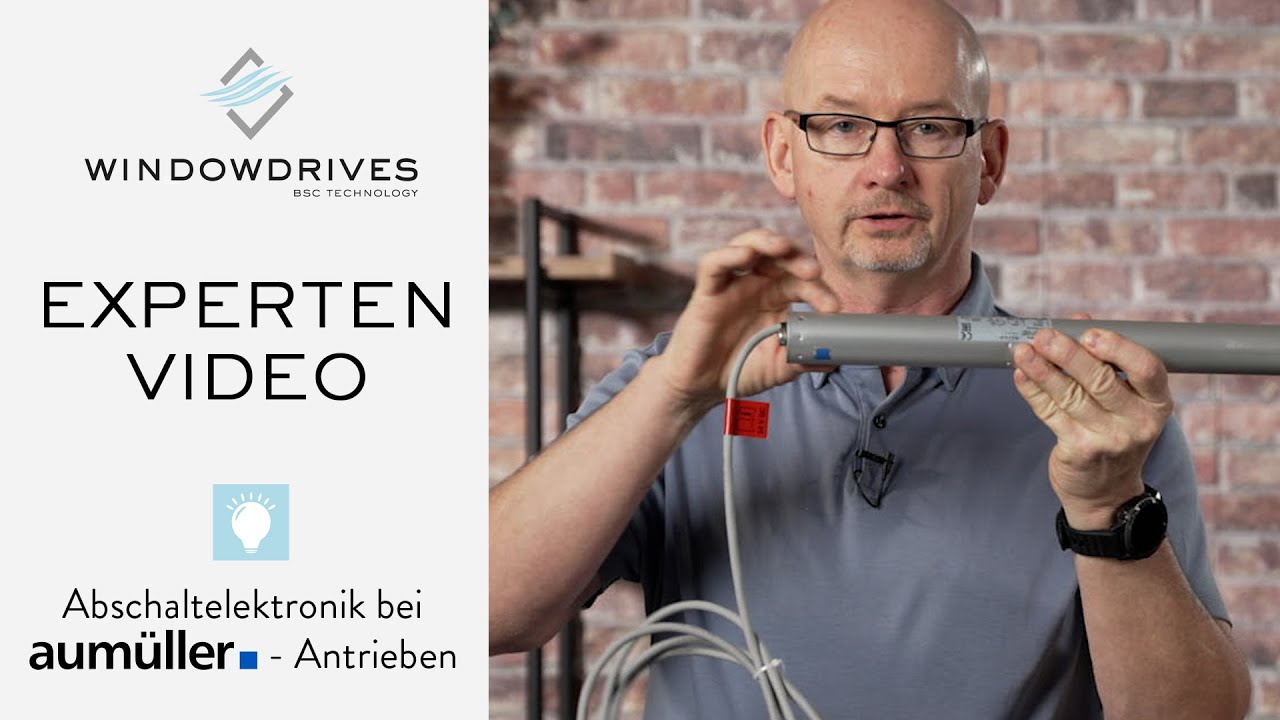 Abschaltelektronik bei Antrieben der Firma aumüller aumatic