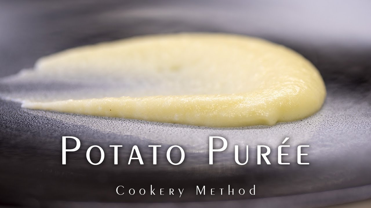 Potato Purée　Beautiful texture, melts in your mouth