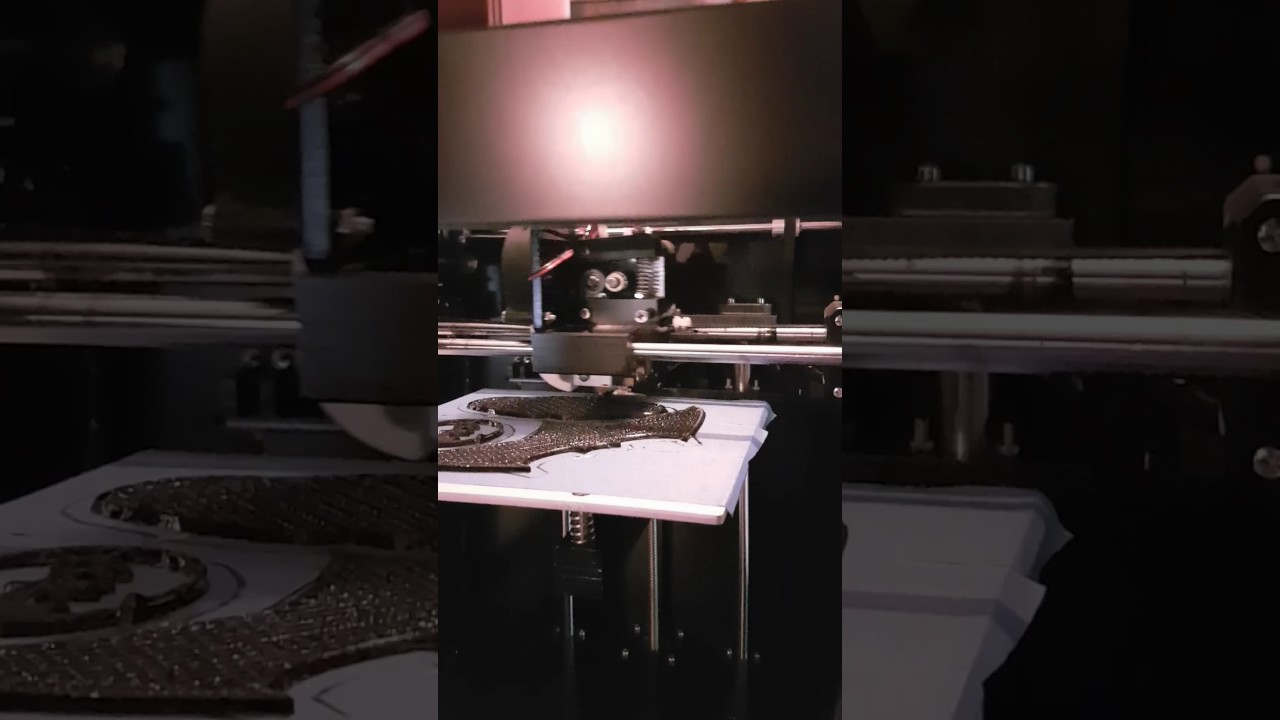 Anet A3 3D Printing time-lapse PETG test