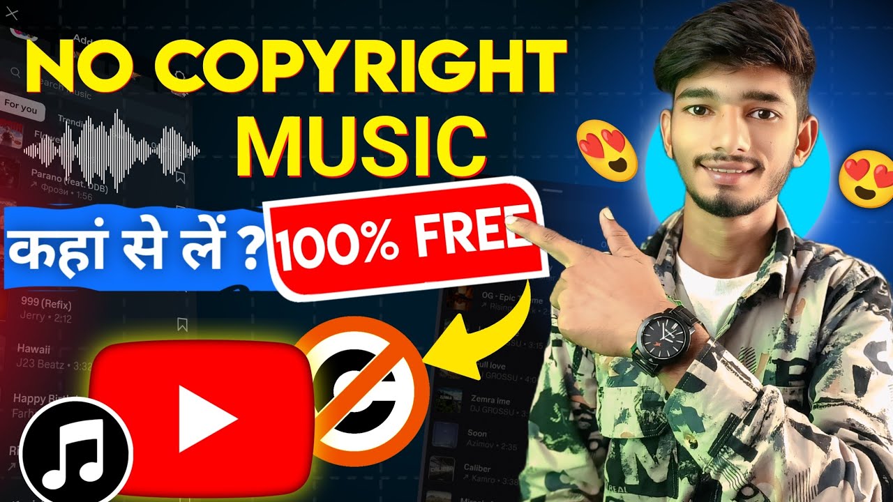 No Copyright Music कहाँ से ले ? 100% Free || No Copyright Music For Youtube Videos ✅