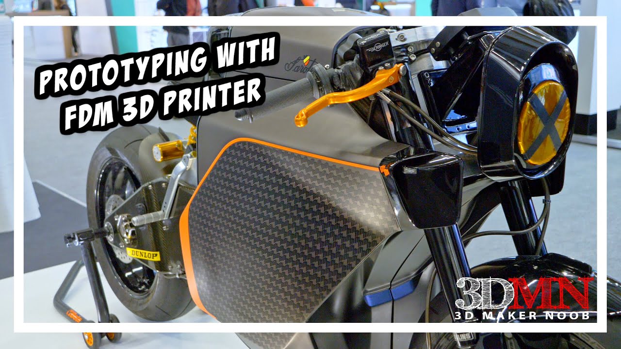 A Fully Electric And Partly 3D Printed Motorcycle At Formnext - The Sarolea N60