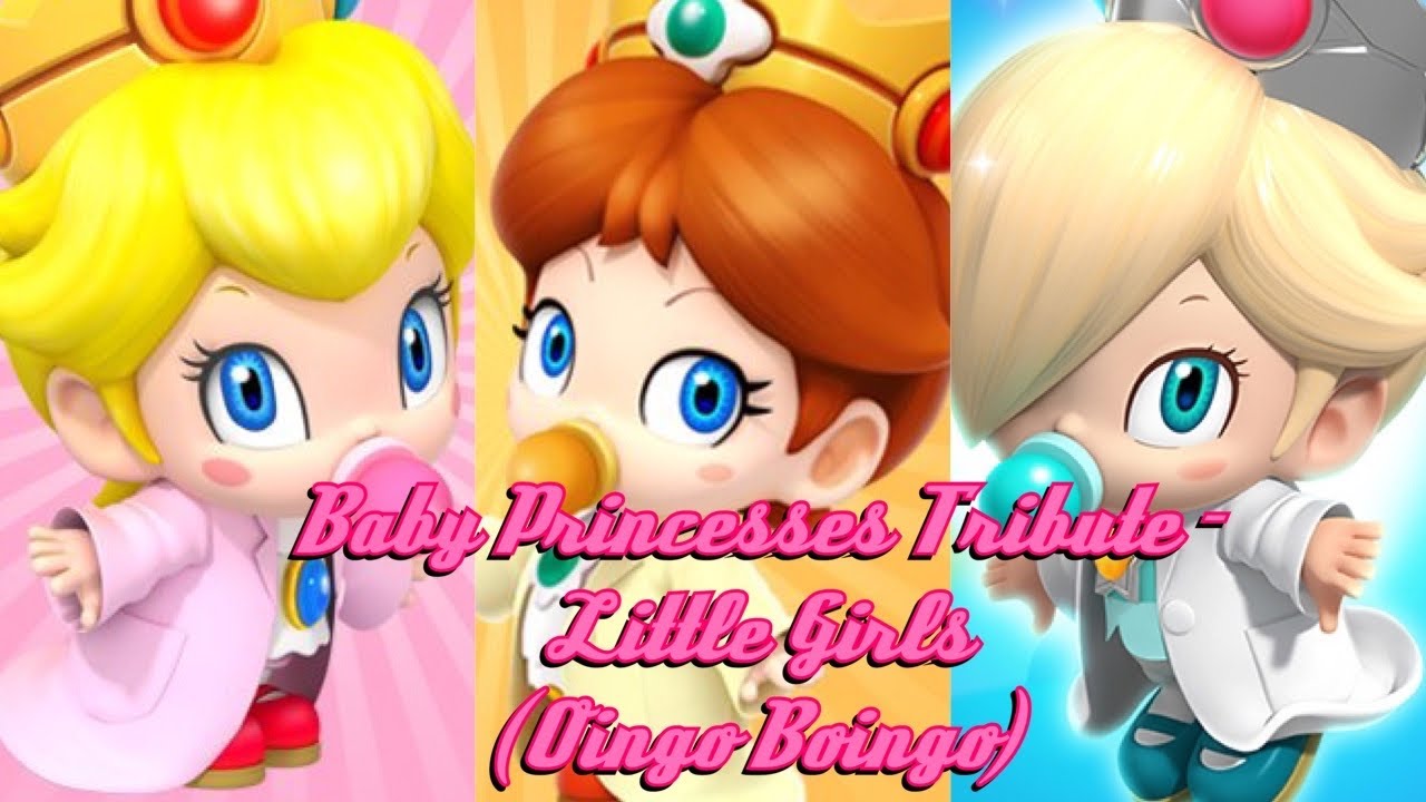 Baby Mario Princesses Tribute - Little Girls (Oingo Boingo)