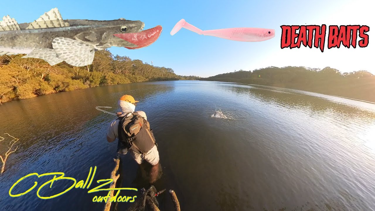 Wading Sydney  flats for flathead - Missing At Sea Death Baits Challenge