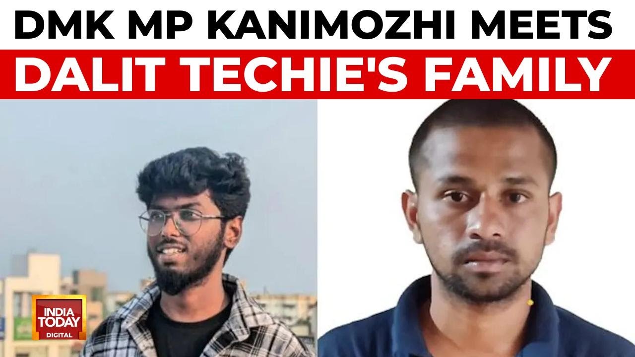 DMK MP Kanimozhi Meets Slain Dalit Techie's Family After Brutal Murder In Thoothukudi | India Today