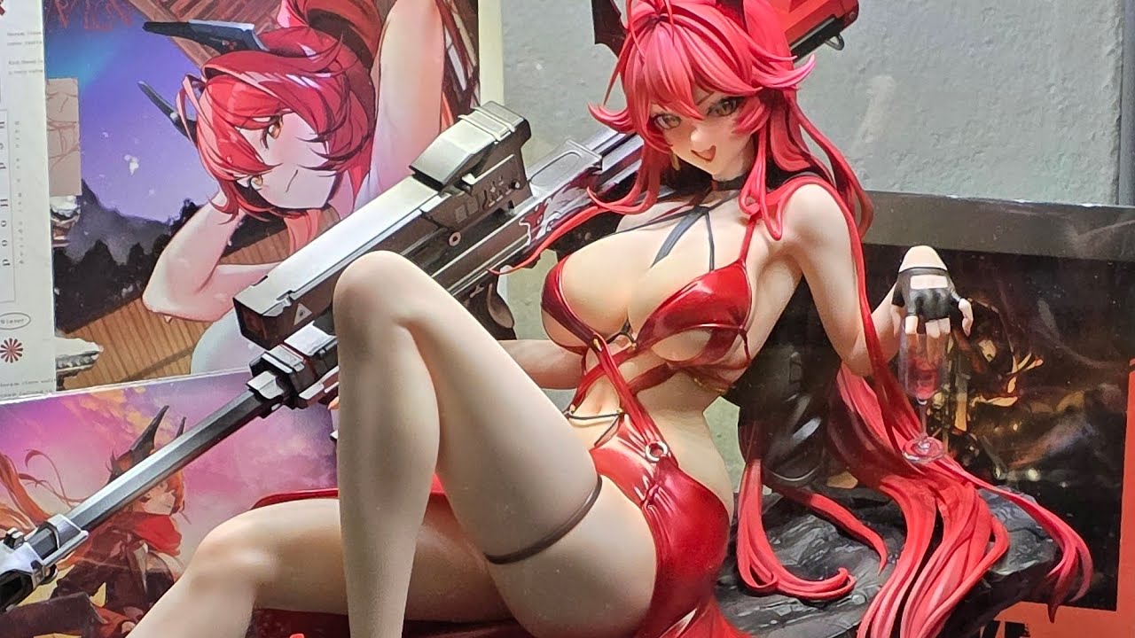 Unboxing Nikke Red Hood nonsense red 1/4
