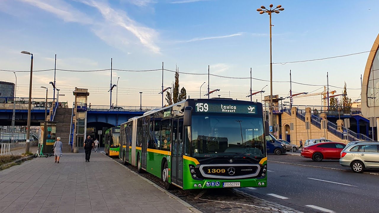 MPK Poznań ~ Mercedes-Benz Conecto G #1308 | linia 159