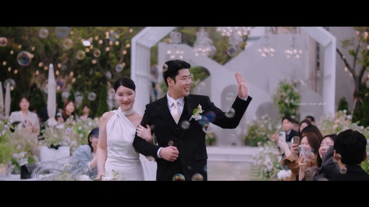 륜웨딩 야외 예식 웨딩영상 : : 존존픽쳐스 : : 본식dvd