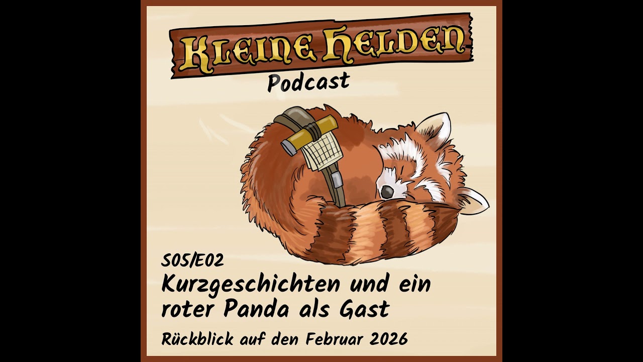 Kurzgeschichten und ein roter Panda als Gast
