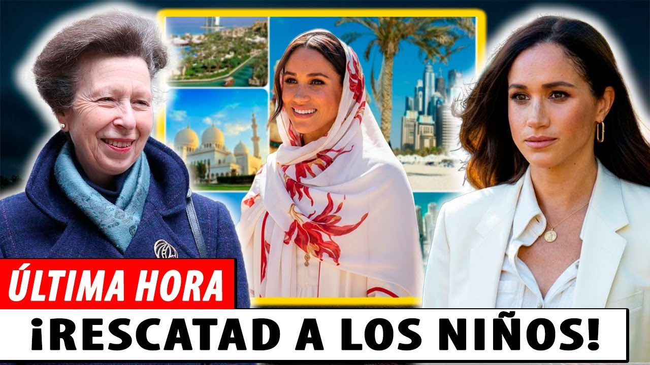 ¡EL PROTOCOLO LILIBET! Carlos III ordena rescatar a los niños tras el abandono de Meghan en Dubái.