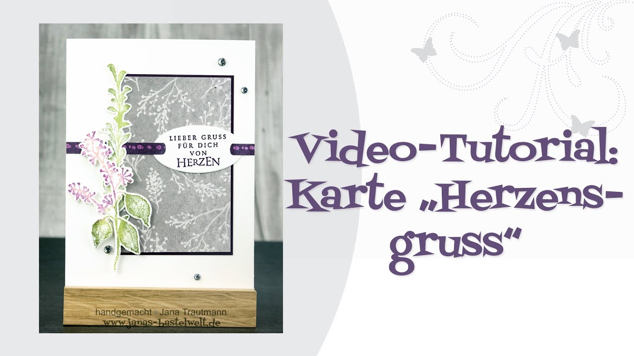Tutorial: Elegante Karte mit kleinen Besonderheiten